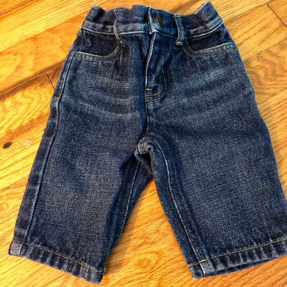 3 month blue jeans